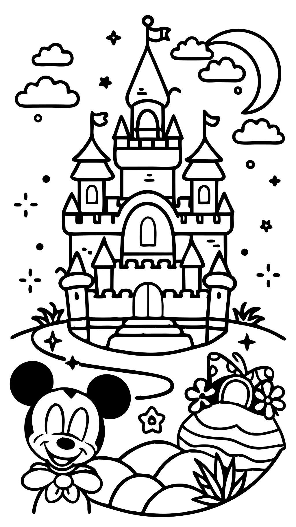 coloring disney pages